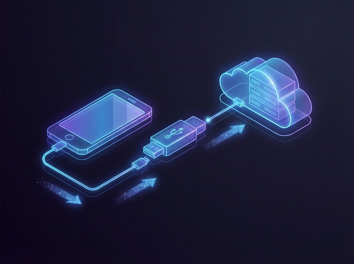 手机 加密U盘 私有云 三层数据安全架构示意图