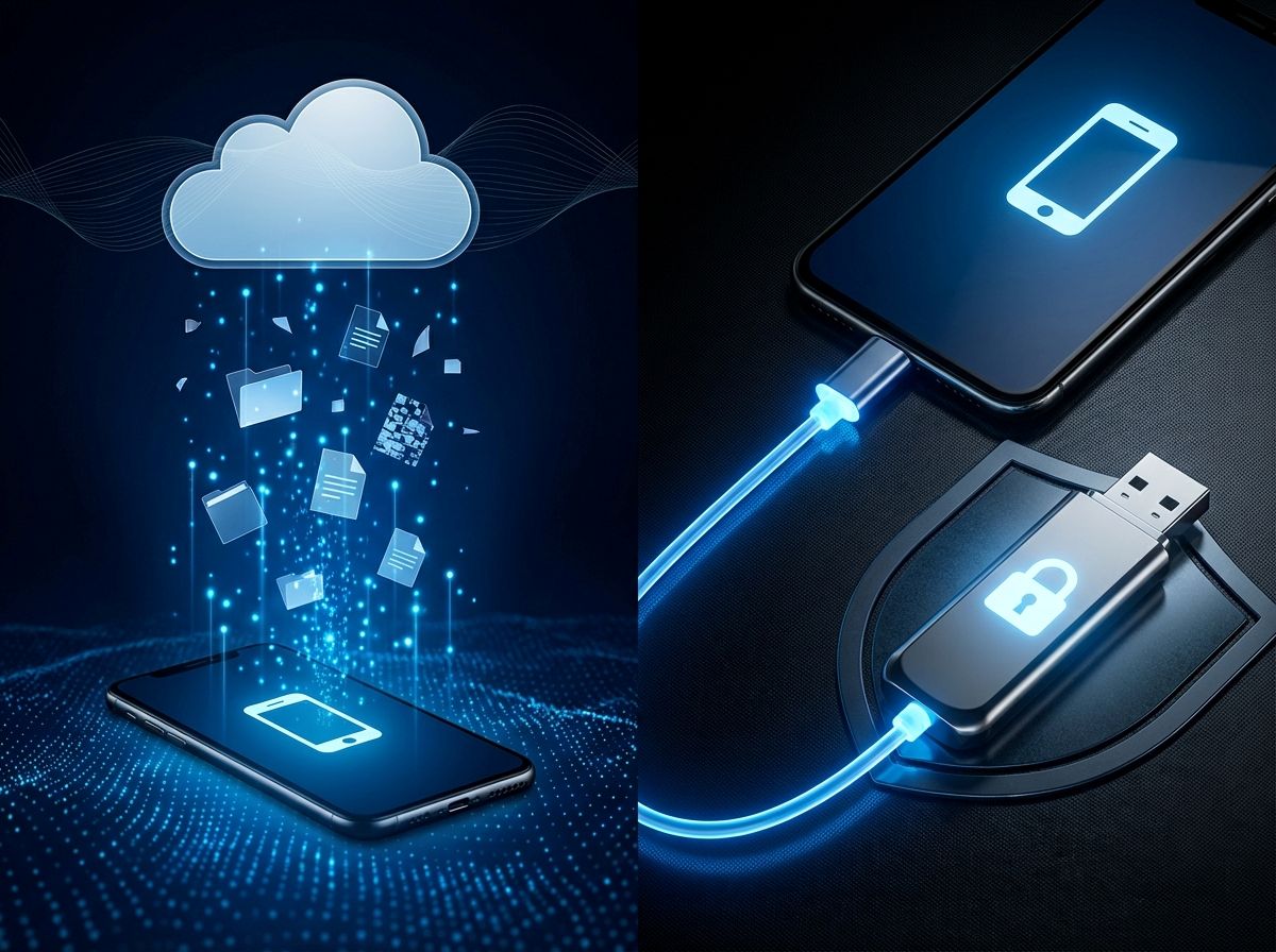 企业手机数据安全对比 云存储风险 与 加密U盘解决方案